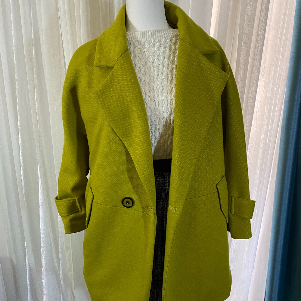 Green/Mustard Coat